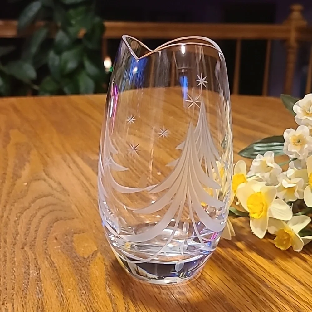 Mikasa etched christmas